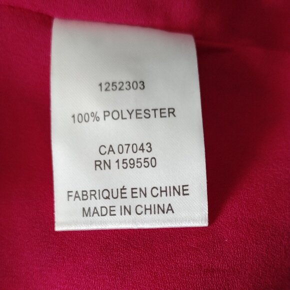 Pinkish Red Floral Smocked Dress - Picture 11 of 11